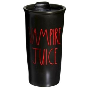 Rae Dunn VAMPIRE JUICE Emo Whimsigoth Lidded Travel Tumbler Emo Goth Witchy